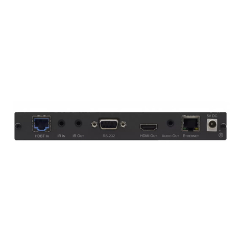Kramer VP-427H2 quick start guide