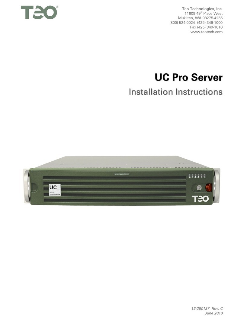 Teo UC Pro User manual