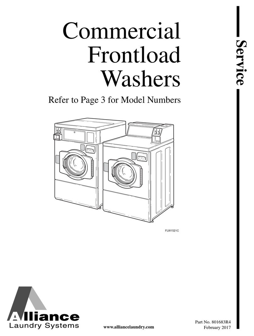 Alliance Laundry Systems HWFB61WN1102 User manual