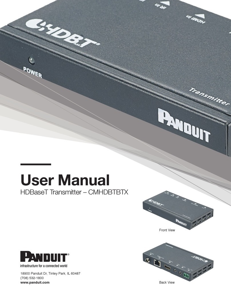Panduit CMHDBTBTX user manual