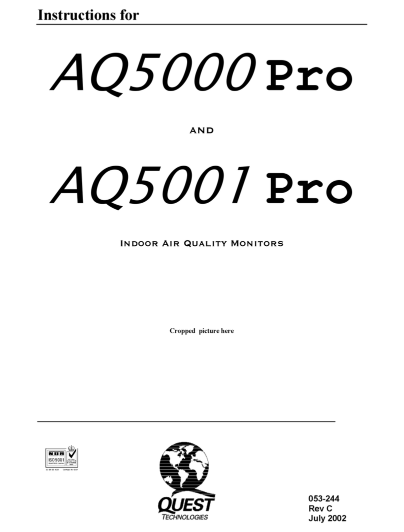 Quest Engineering AQ5000 Pro User manual