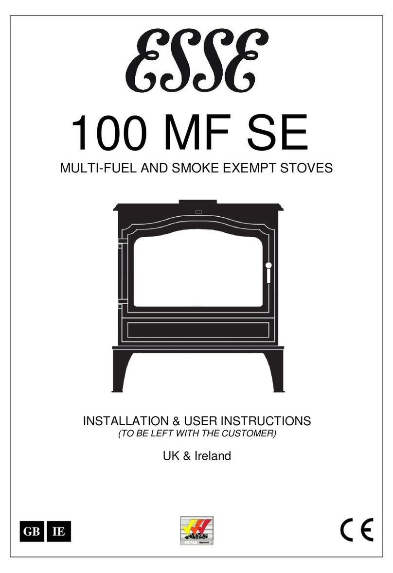 Esse 100 MF SE Installation & user's instructions