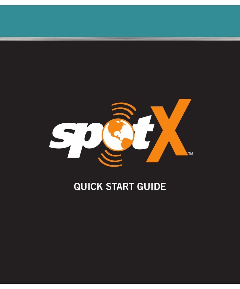 SPOT SpotX quick start guide
