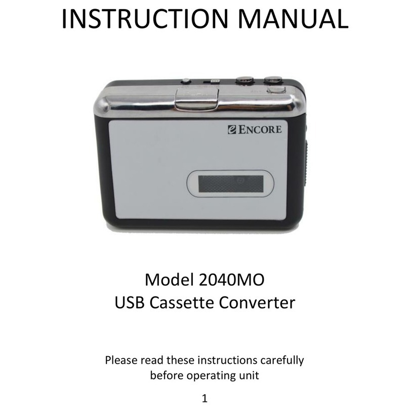 Encore 2040MO instruction manual