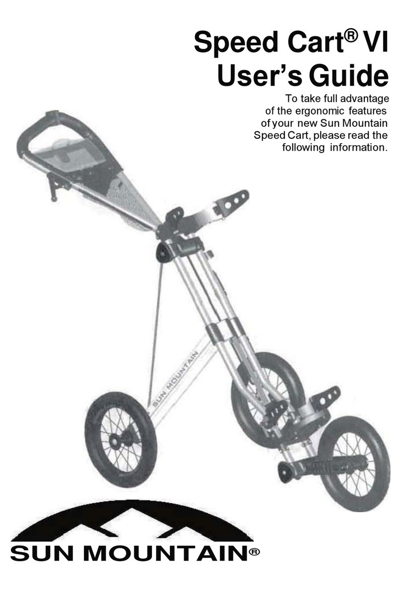 Sun Mountain Speed Cart Vl User manual