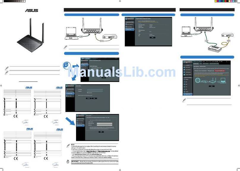 Asus RT-N11P User manual
