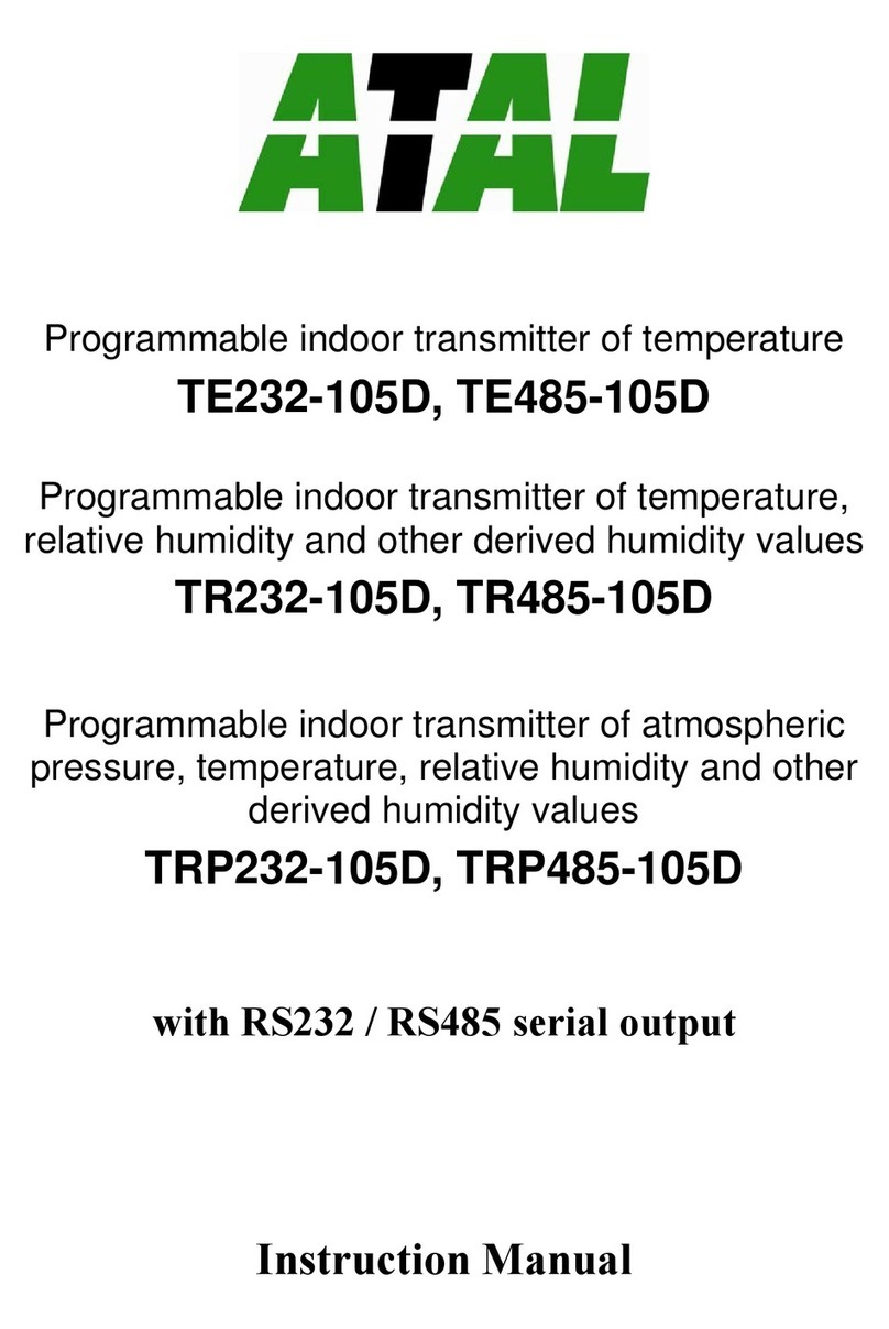 Atal TE232-105D User manual
