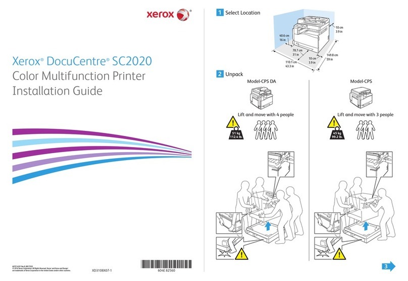 Xerox DocuCentre SC2020 User manual