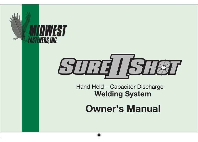 MIDWEST FASTENERS SURE SHOT II owner's manual