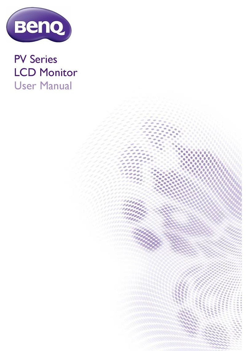BenQ PV Series User manual