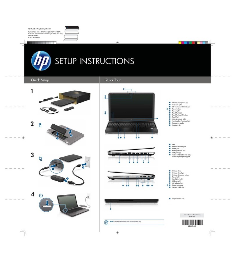 HP Pavilion AR5B125 Manual