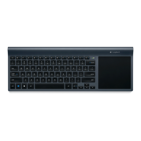 Logitech Wireless All-in-One TK820 Setup guide