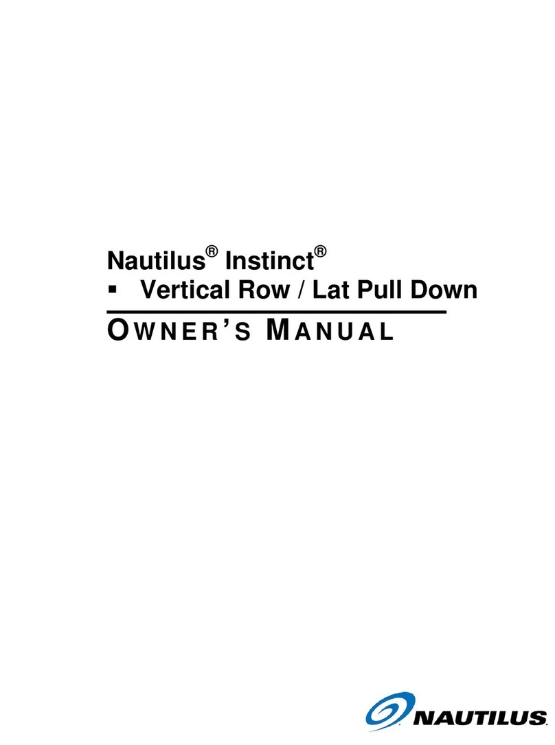 Nautilus Instinct  NL-D3340 owner's manual