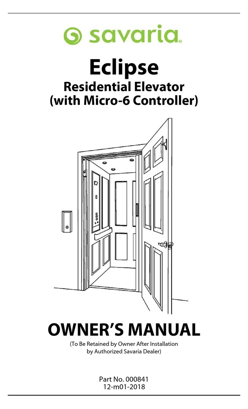 Savaria Eclipse User manual
