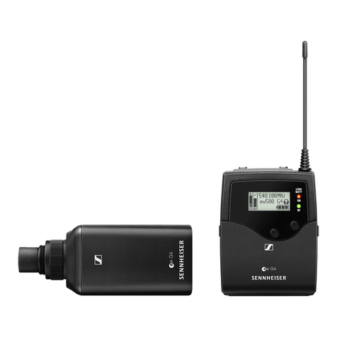 Sennheiser EK 500 G4 instruction manual