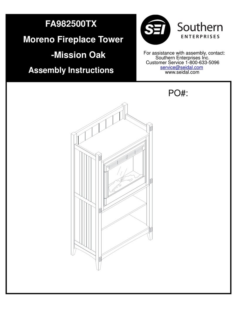 SEI FA982500TX Assembly instructions