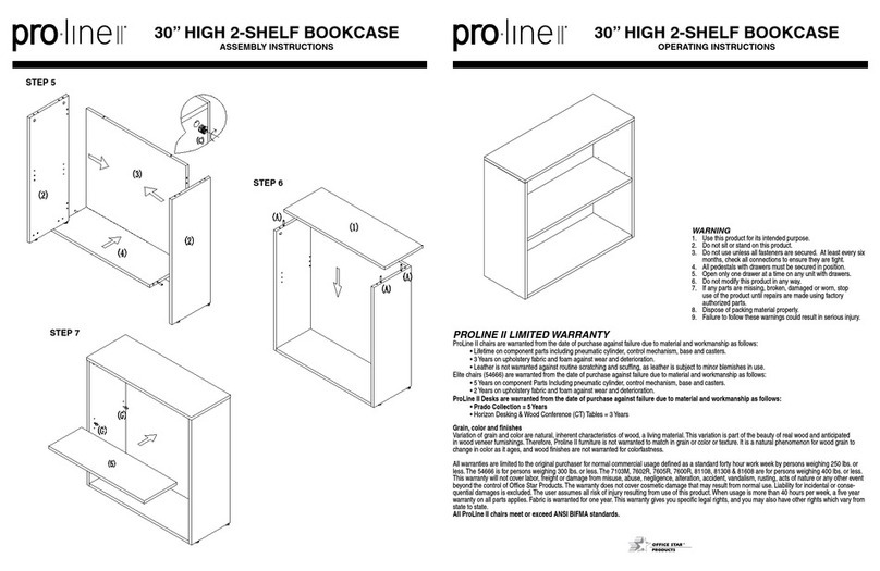 Pro-Line II Prado series User manual