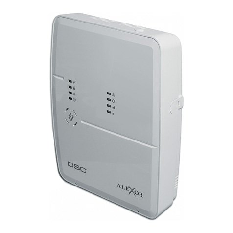 DSC ALEXOR PC9155 Quick start installation guide