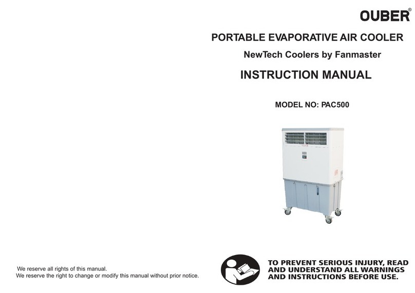 Fanmaster Ouber PAC500 instruction manual Fanmaster Ouber PAC500 instruction manual