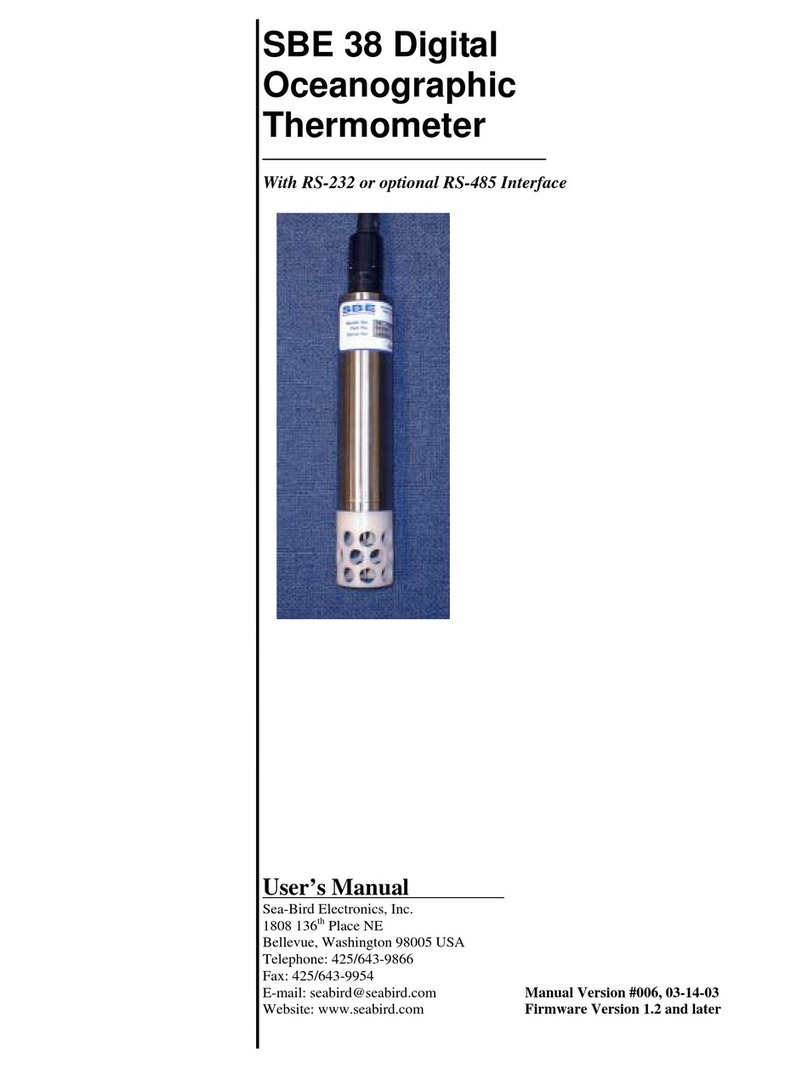 SBE 38 user manual