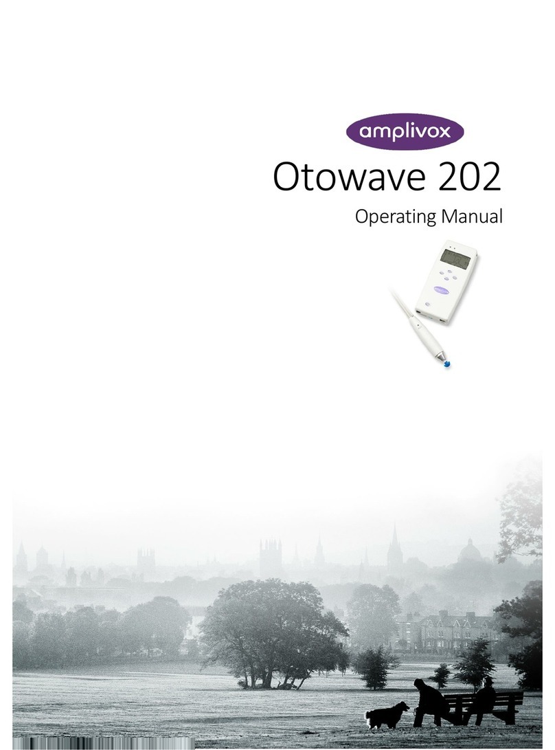 AmpliVox Otowave 202 operating manual