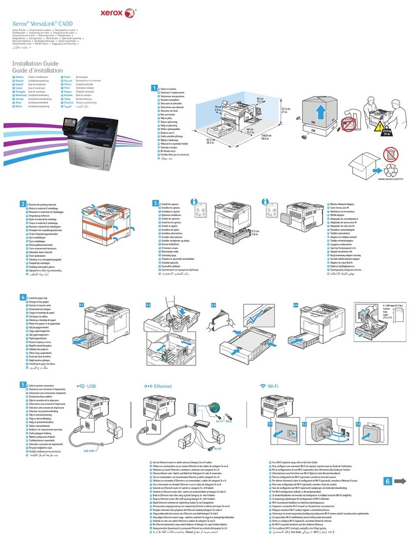 Xerox VersaLink C400 User manual
