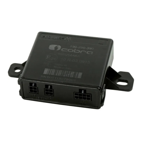 Cobra BAK R294 User manual