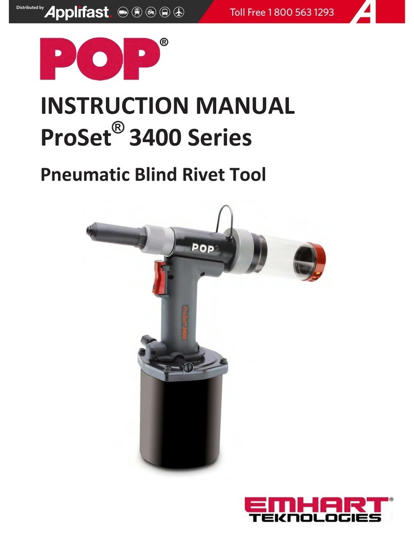 Pop ProSet 3400 instruction manual