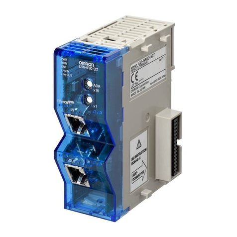 Omron EJ1 EtherCAT user manual