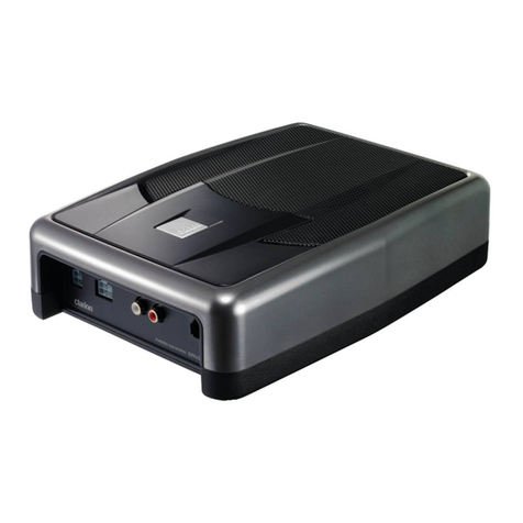 Clarion SRV250 User manual