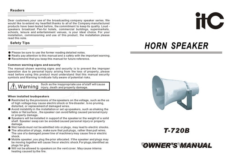 ITC T-720B User manual