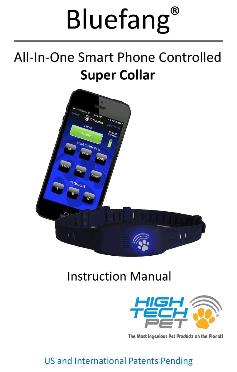 High Tech Pet Bluefang BF-22 User manual High Tech Pet Bluefang BF-22 User manual