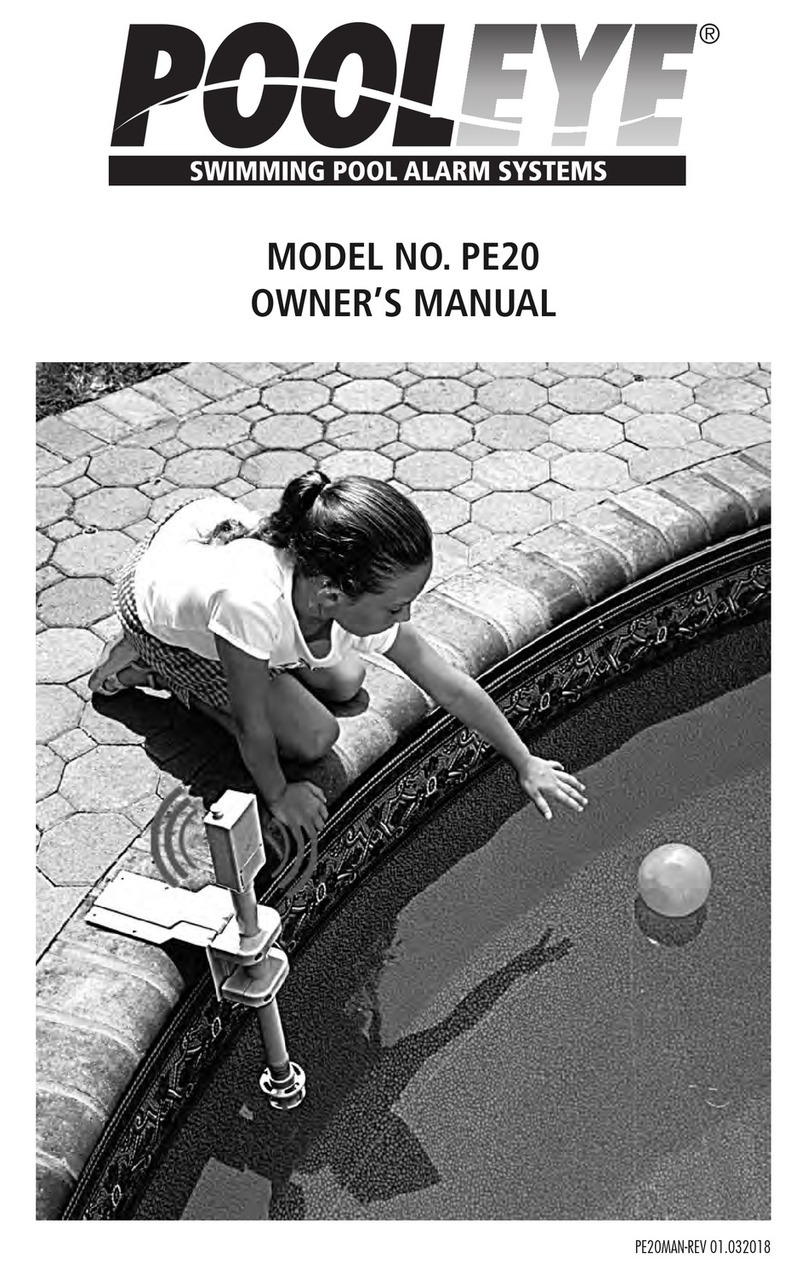 SmartPool Pooleye PE20 owner's manual