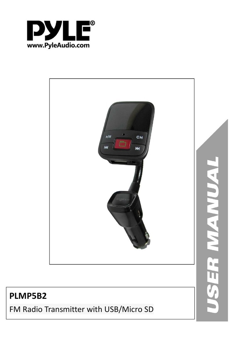 Pyle PLMP5B2 User manual