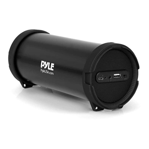 Pyle PBMSPG6 User manual