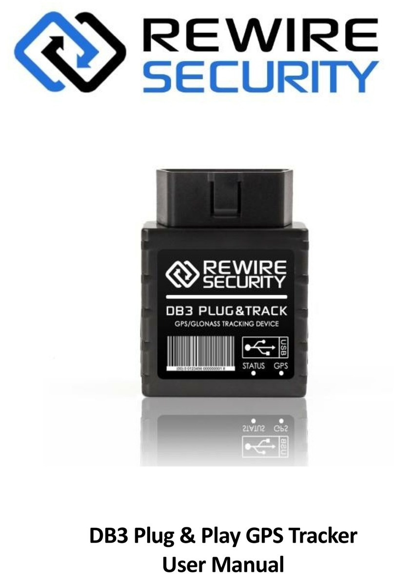 REWIRE SECURITY DB3 User manual