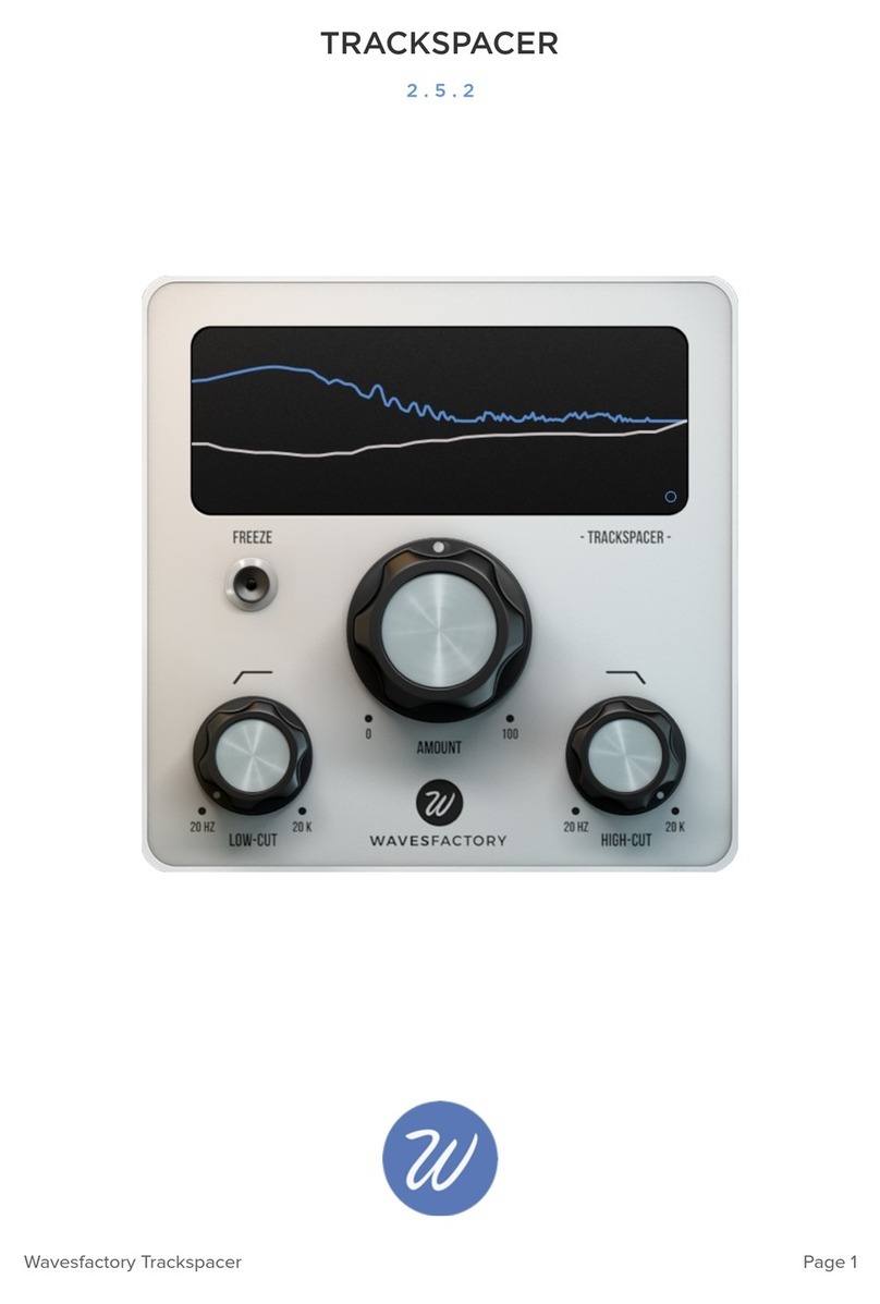 Wavesfactory TRACKSPACER user manual