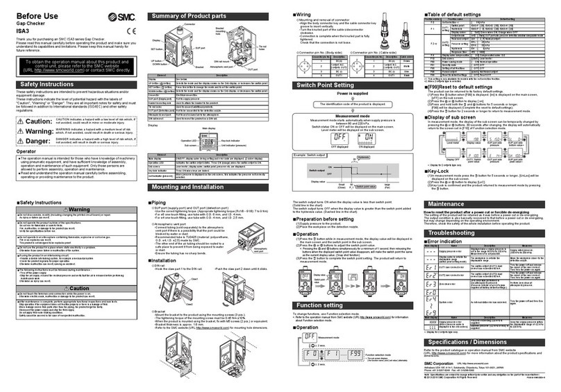 SMC Networks ISA3 User manual