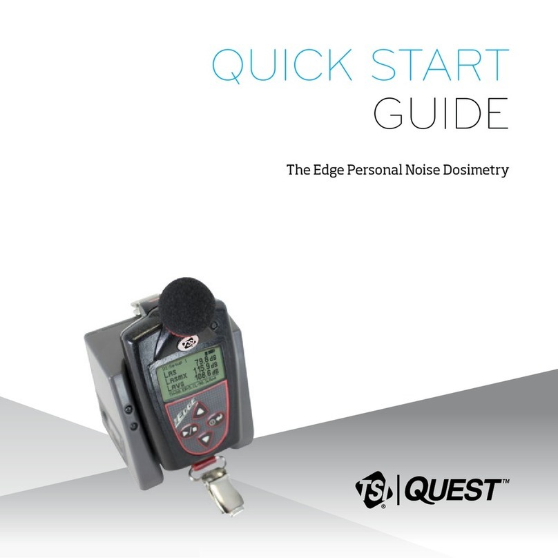TSI Instruments Quest The Edge User manual