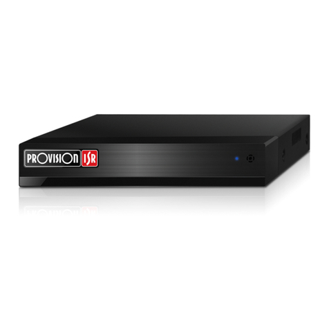 Provision ISR Ossia NVR5 Series user manual