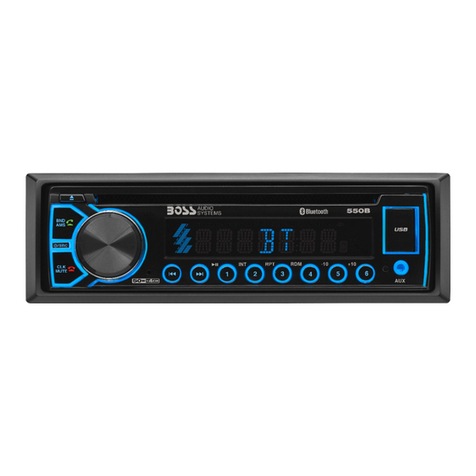 Boss Audio Systems 550B user manual