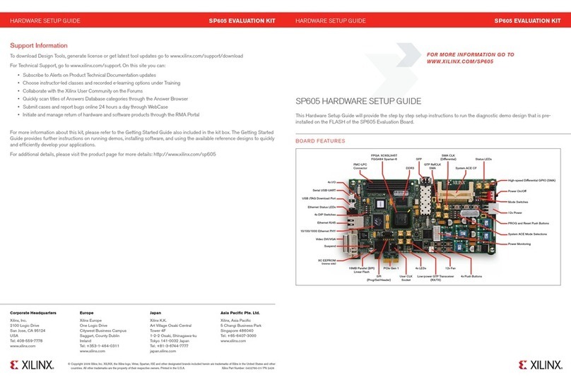 Xilinx SP605 User manual