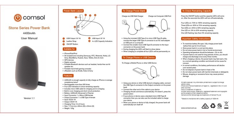 COMSOL Stone Series User manual