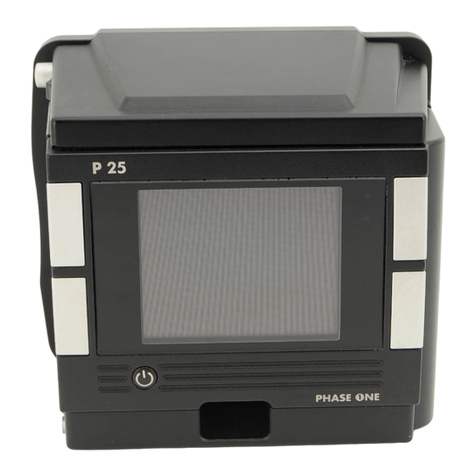 PhaseOne P 25 User manual