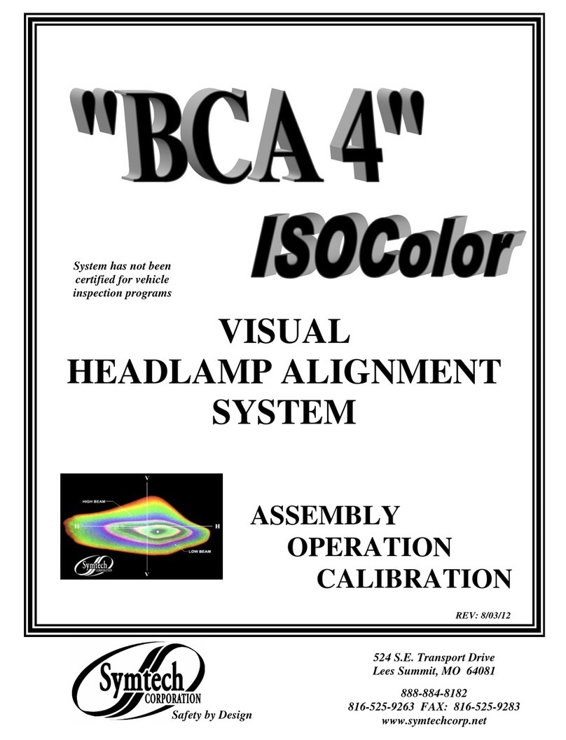 Symtech BCA4 Calibration manual