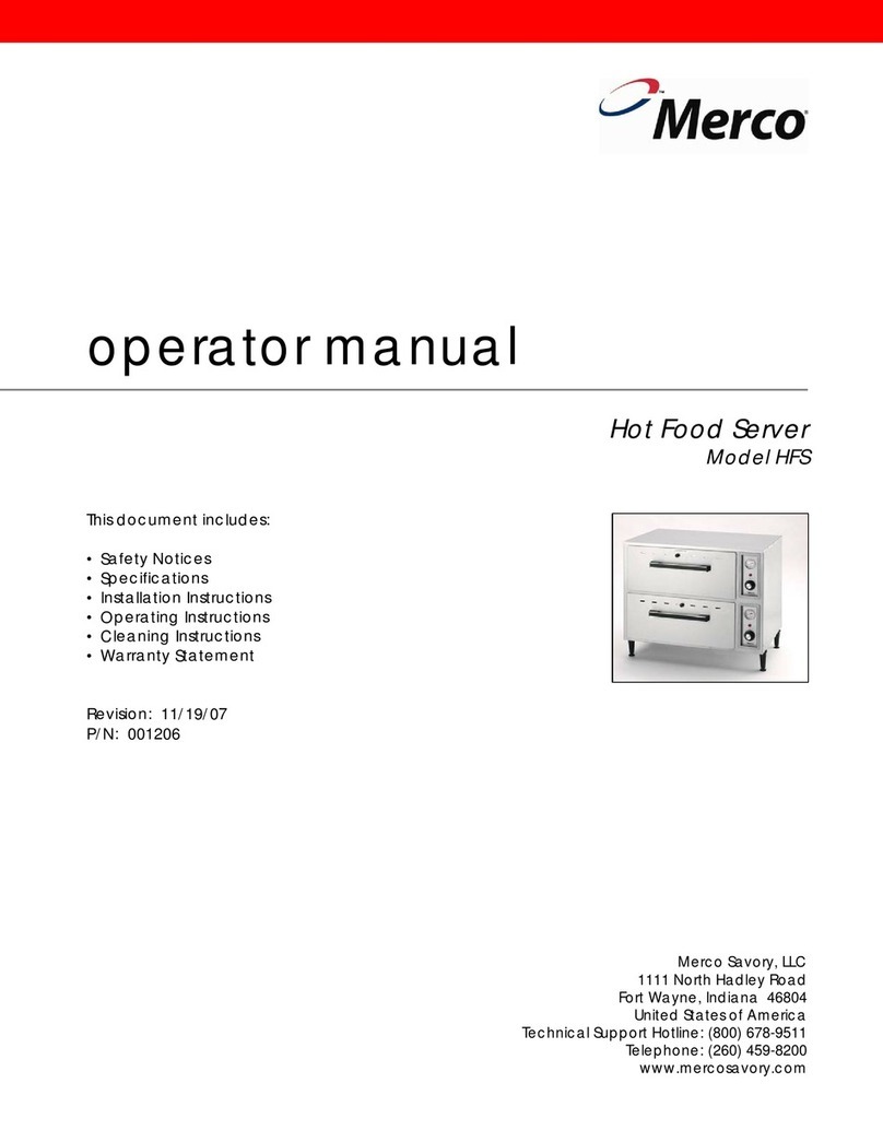 Merco HFS-1B Operator's manual