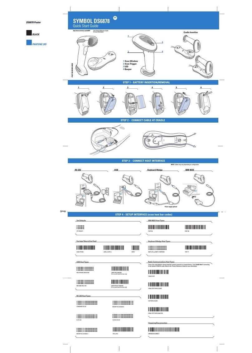 Motorola Symbol DS6878 User manual