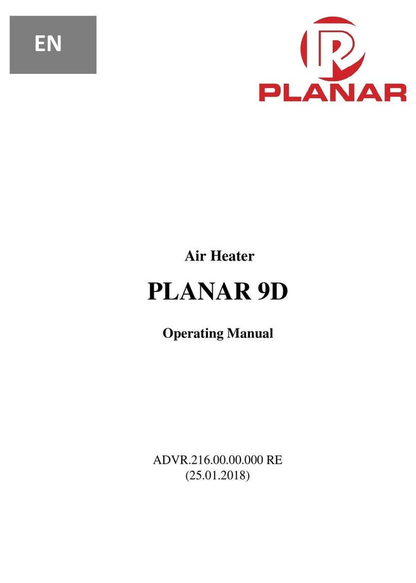 Planar PLANAR-9D-12 operating manual
