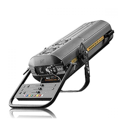 Claypaky SHADOW QS-ST HMI 1200 User manual