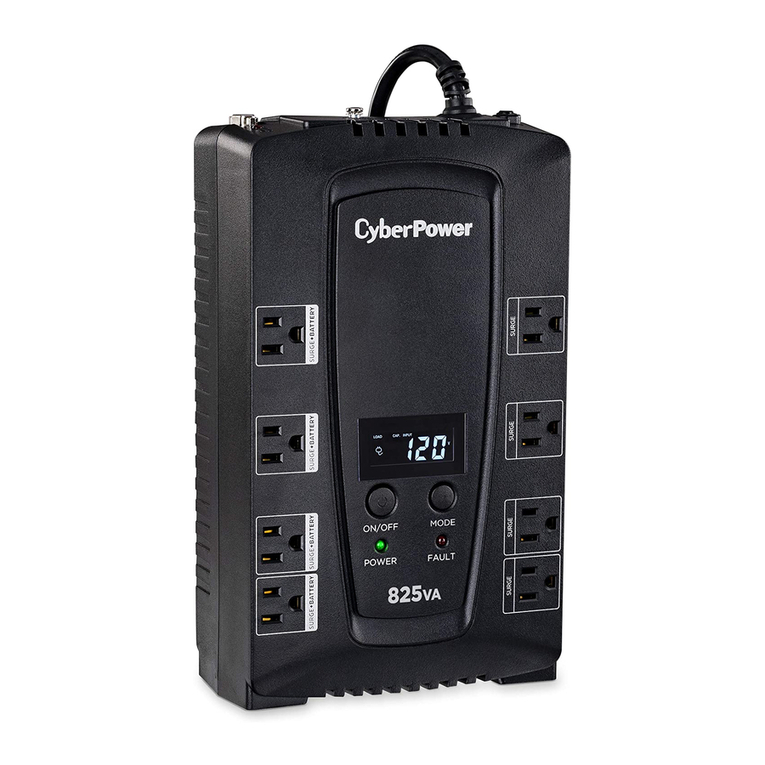 CyberPower OR1500LCDRTXL2U Use and care manual